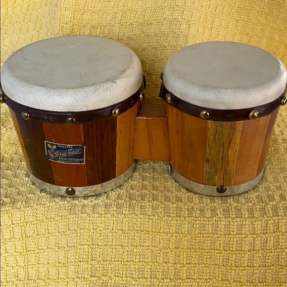 Zim Gar Other - Zim Gar Label Wood Bongo Drums Vintage 40’s, 50’s